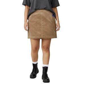 LAURA SCOTT Stretch Corduroy Straight Skirt, Classic Camel, NWT. Size 2X